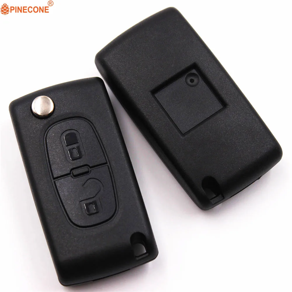 Запасной чехол PINECONE для ключей Peugeot 107 207 307 307S 308 407 607 поставка слесаря 3 кнопки VA2