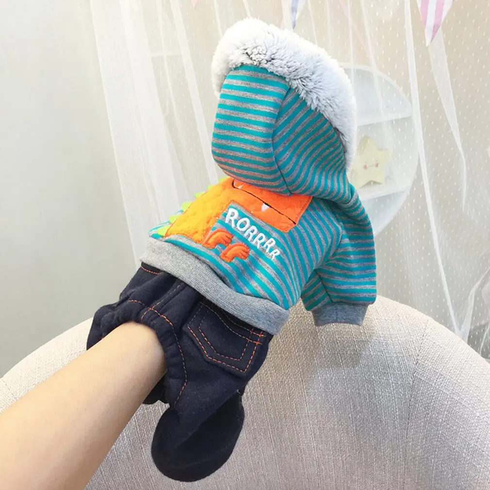 Тедди собака домашнее обслуживание маленькая свежая пижама одежда для домашних