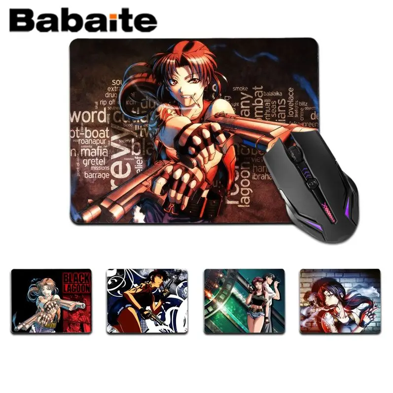 

Высококачественный черный коврик для мыши Babaite в форме лагуны, игровые коврики, лидер продаж, оптовая продажа, игровой коврик для мыши