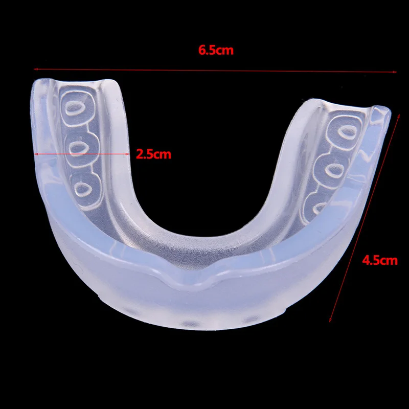 

1 Set Sports Mouth Guard Shock Sports Mouthguard Mouth Guard Teeth Protect For Boxing Basketball Top Grade Gum Shield