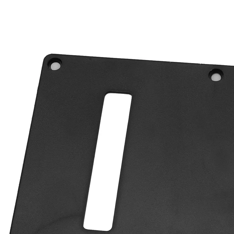 

Single Ply Back Plate Rear Tremolo Cover No Screws for Electric Guitar Black