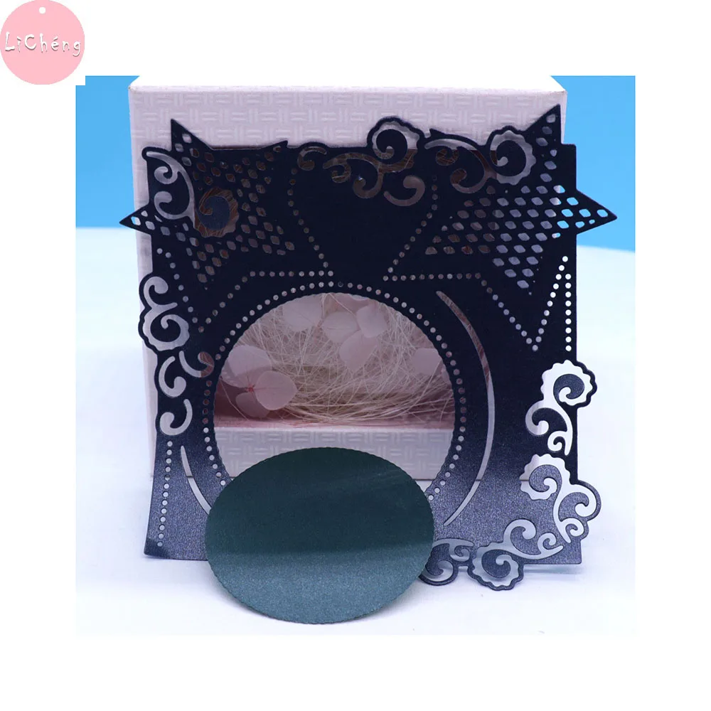 Зеркало в раме Slimline Трафаретный вырубной штамп форма для скрапбукинга тиснение