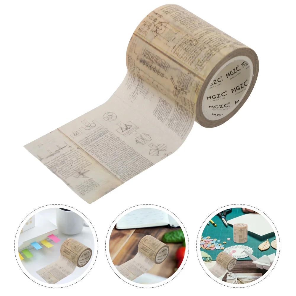 

1 Roll Washi DIY Adhesive Tape Multi-purpose Washi Tape Creative Washi Tape