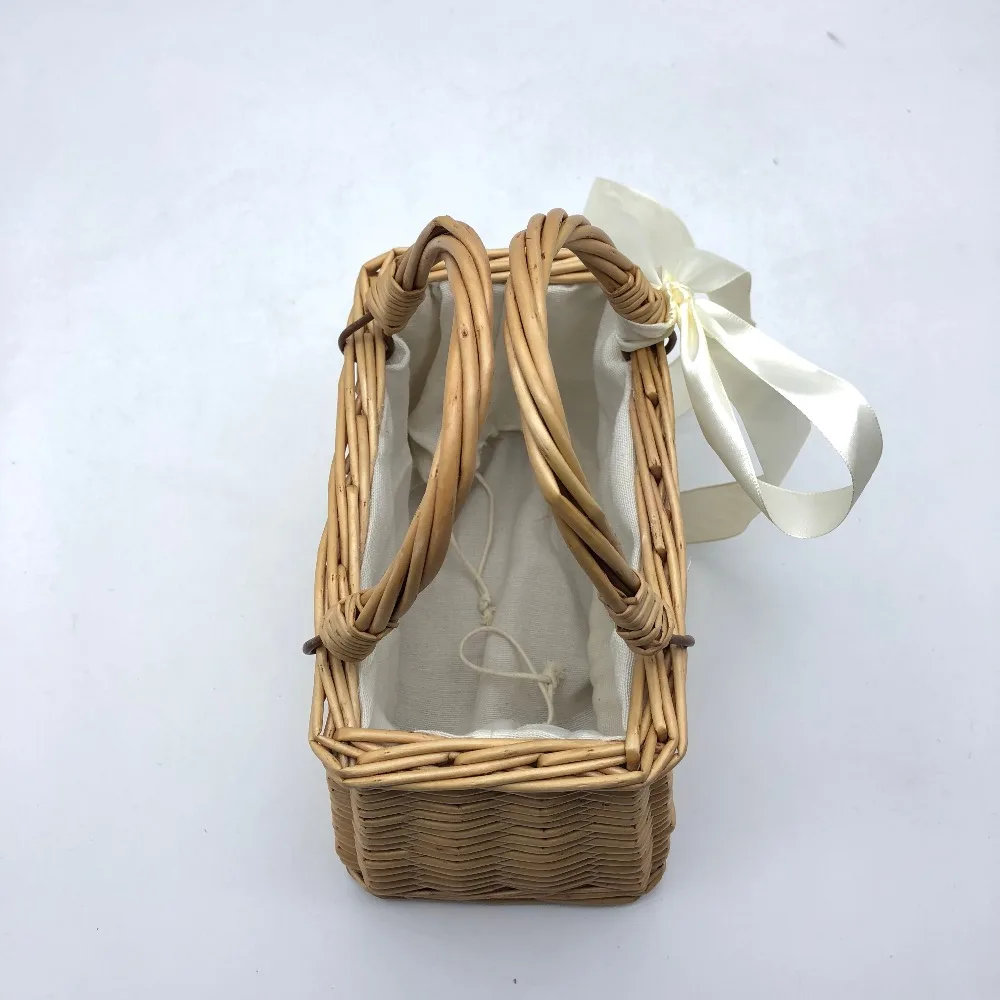 Сумка из ротанга в японском стиле соломенная сумка для женщин летняя женская