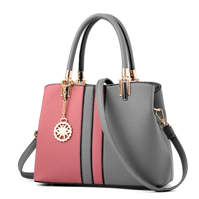 

2020 new fashion one shoulder messenger bag simple versatile bag Korean handbag female