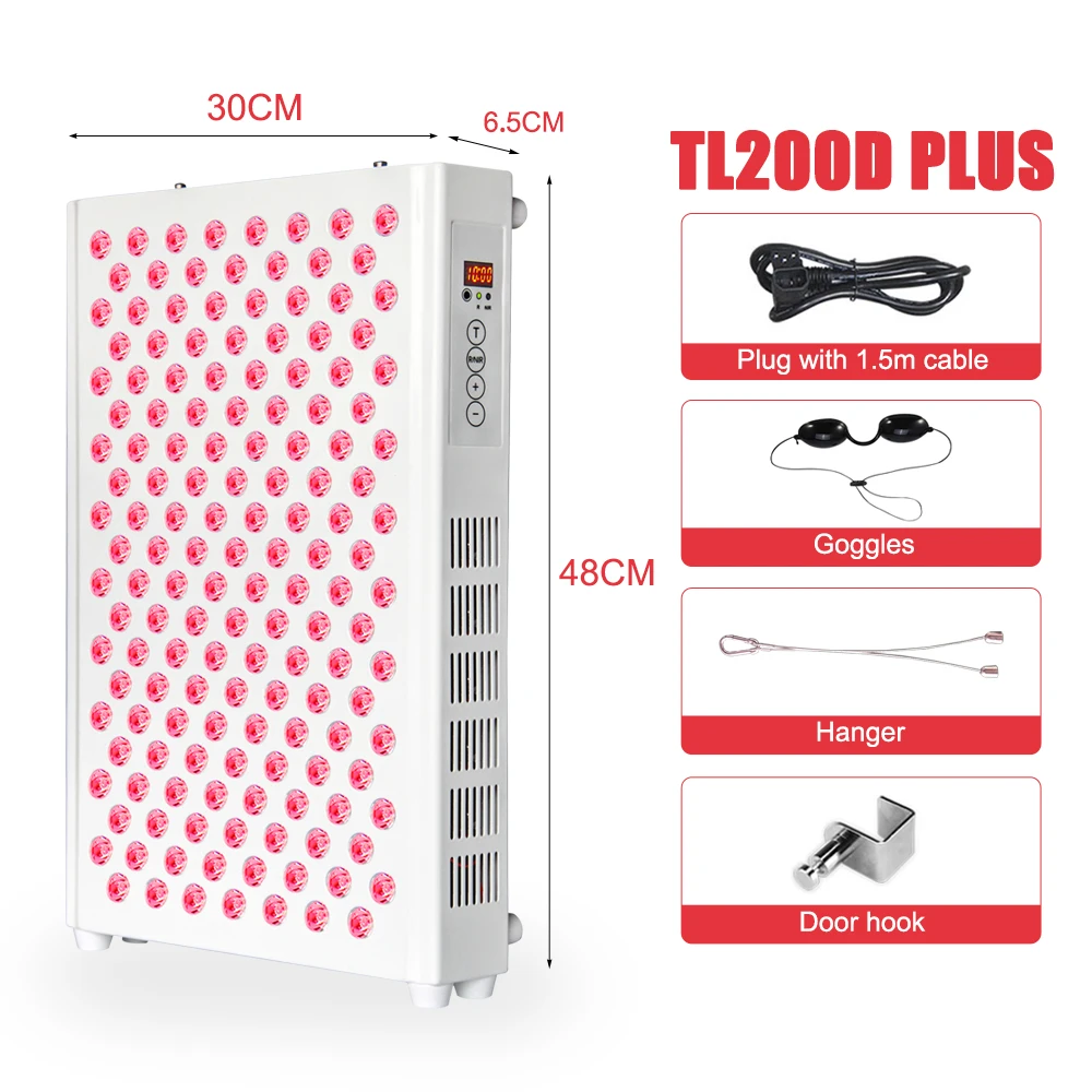 

Photonics combo NIR near infrared red light therapy equipment for neuropathy,insomnia,improve sleeping,depression,anxiety,sad