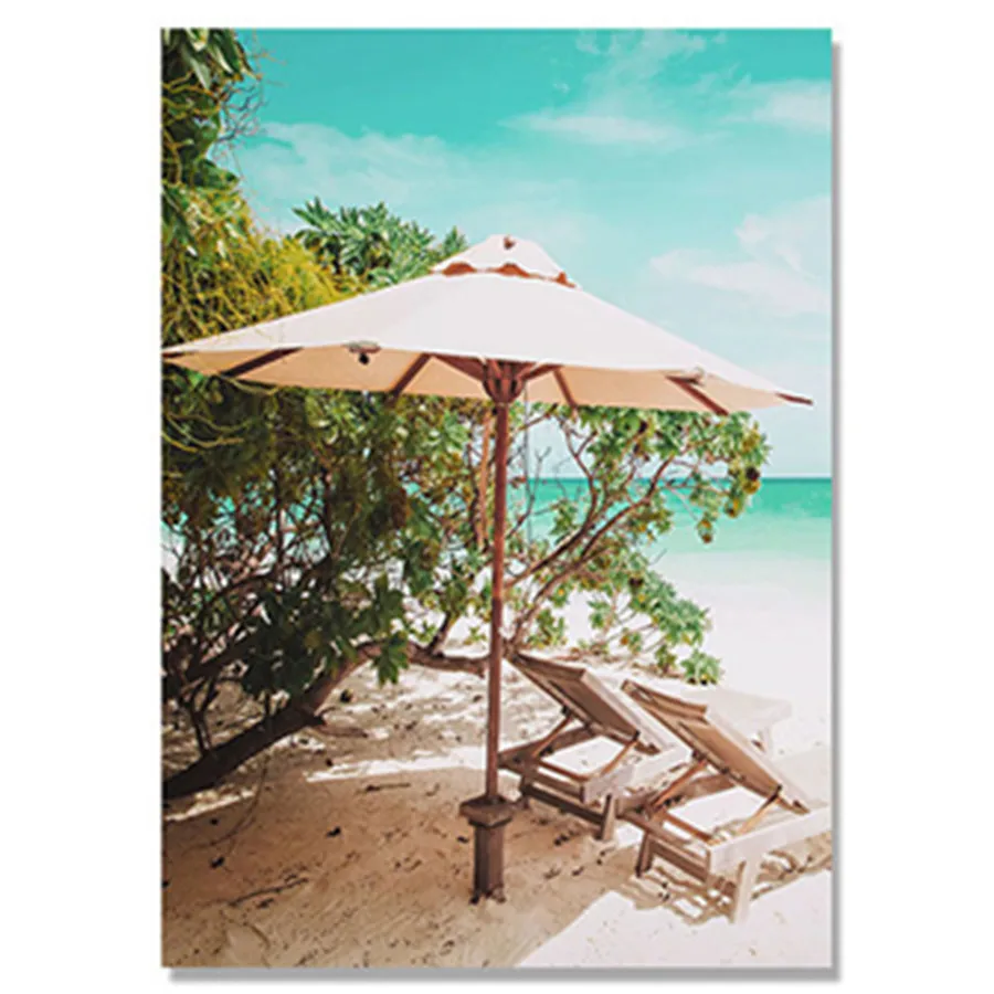 

Sea Beach Scenery DIY Diamond Painting Surfboard Coconut Tree Full Mosaic Diamond Embroidery Home Room Decor Art