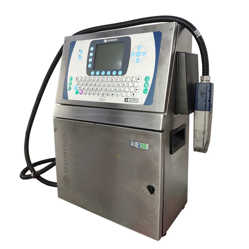 

used printers coding machines A120 A220 A100 A200 inkjet printer for plastic bag for domino