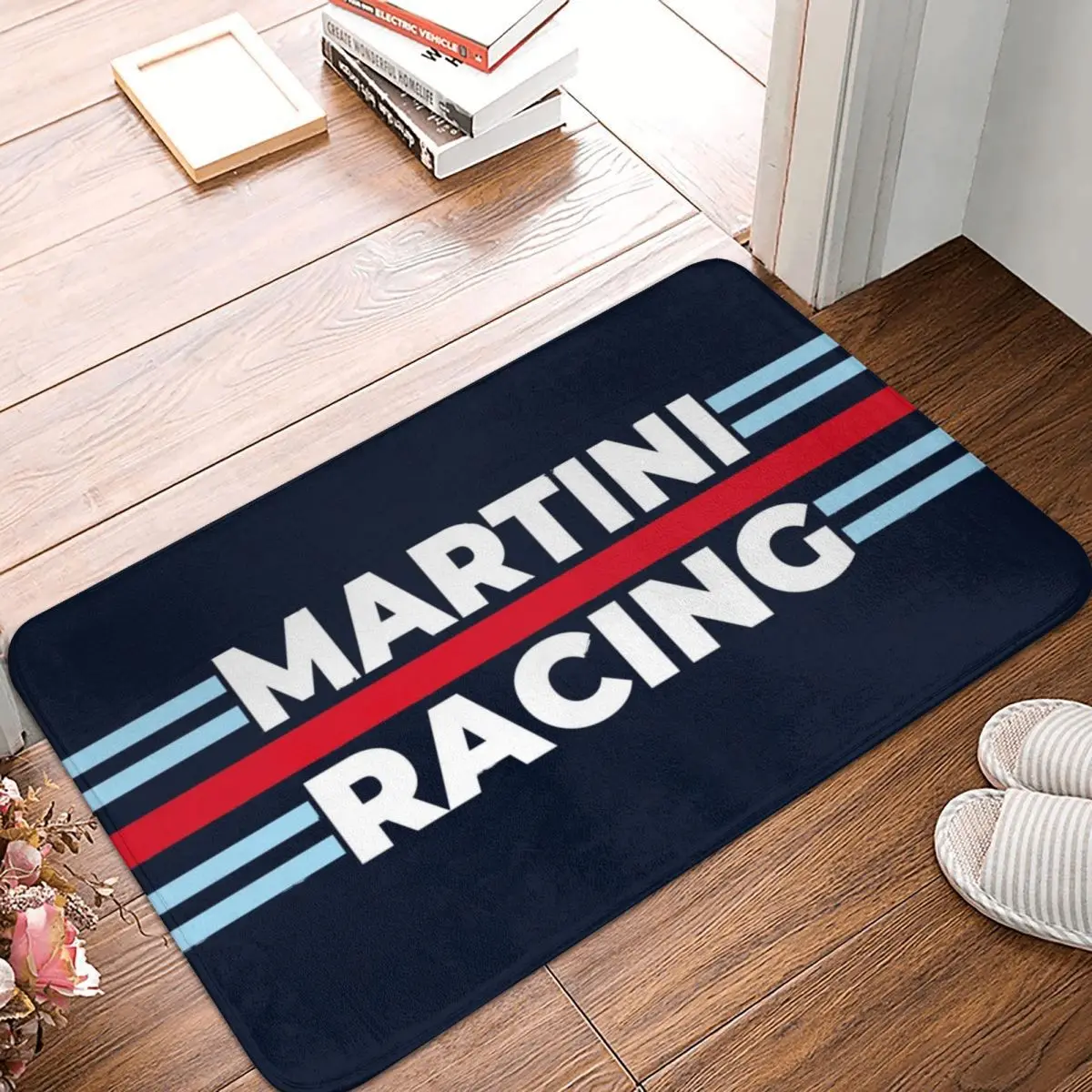 

Дверной коврик Martini Racing, коврик для ванной, нескользящий Противоскользящий коврик для входа, гостиной, дома, ванной, прихожей, спальни