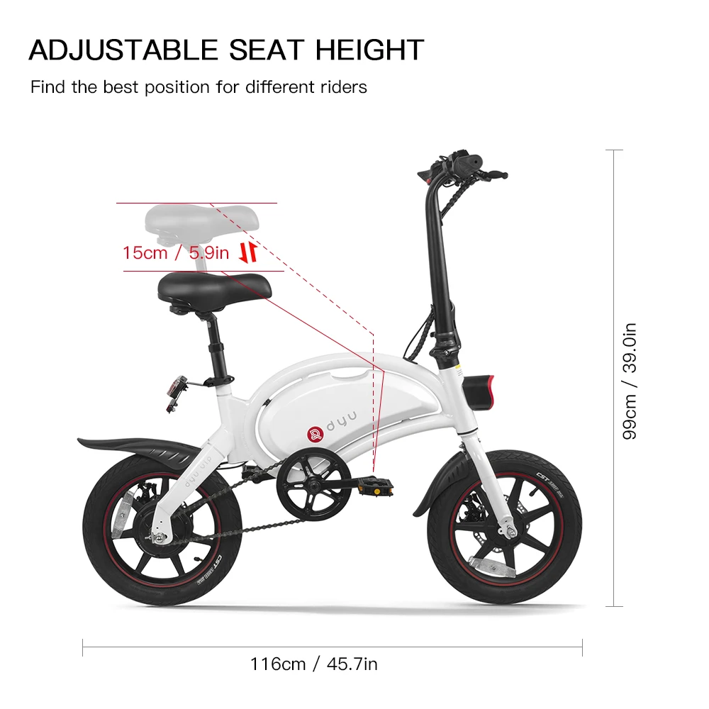 14 дюймовый складной электрический мопед для электровелосипеда 65 70 км