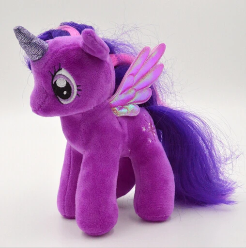 19 см cuteHorse плюшевая кукла для Пони единорог лошадь игрушки детей день рождения