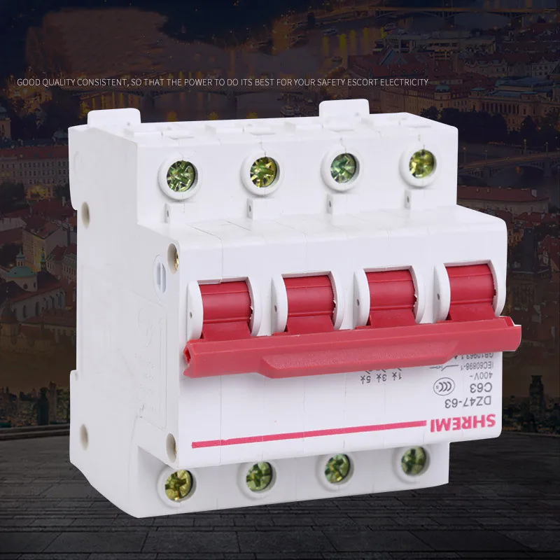 Бытовой Воздушный выключатель DZ47 1 шт. маленький автоматический воздуха утечки