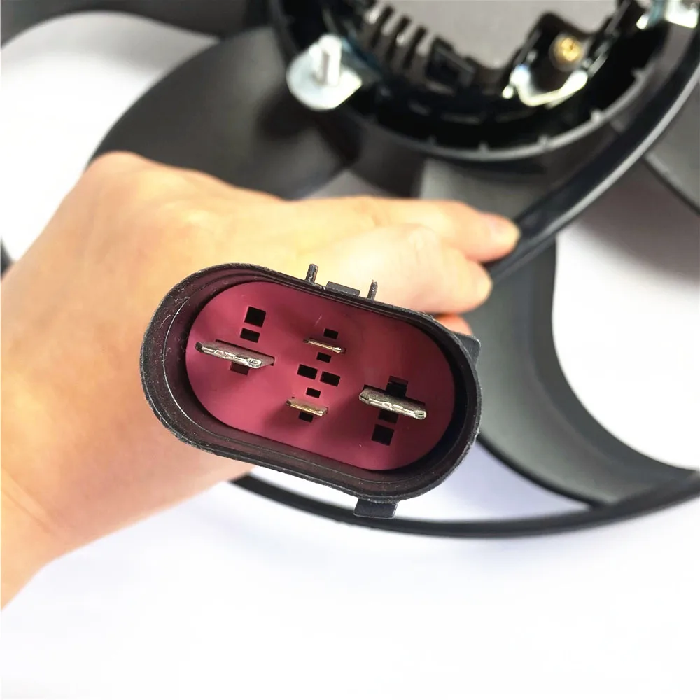 Воздушный охлаждающий вентилятор RWSYPL в сборе для VW Golf MK5 MK6 Passat B6 7 Tiguan A3 OCTAVIA Seat Leon