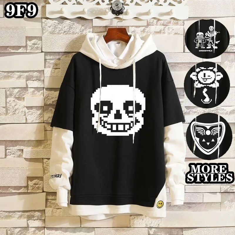 Карнавальный костюм Undertale Sans Frisk Toriel Papyrus толстовка с капюшоном для мужчин и