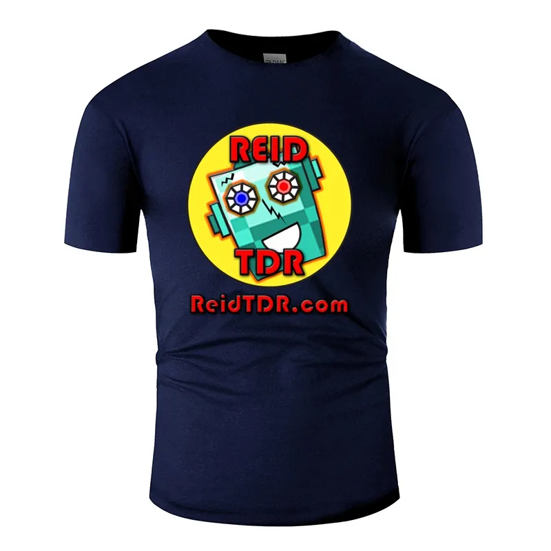

Fashion Reid Tdr Mens T Shirt Round Collar Tshirt Man Plus Size S-5xl 100% Cotton Hip Hop