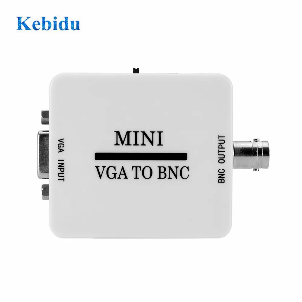 KEBIDU цифровой коммутатор Конвертор коробка HD VGA к адаптер BNC конвертор для HDTV