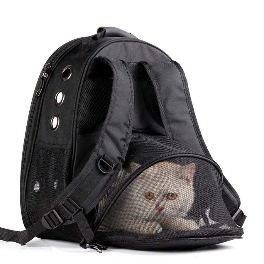 Carrier Cat Bag Travel Women Plastic Backpack Window Pet Stroller Handbag Capsule Pouch Mascotas Mochila Gato Air Box 50WC13 | Дом и сад