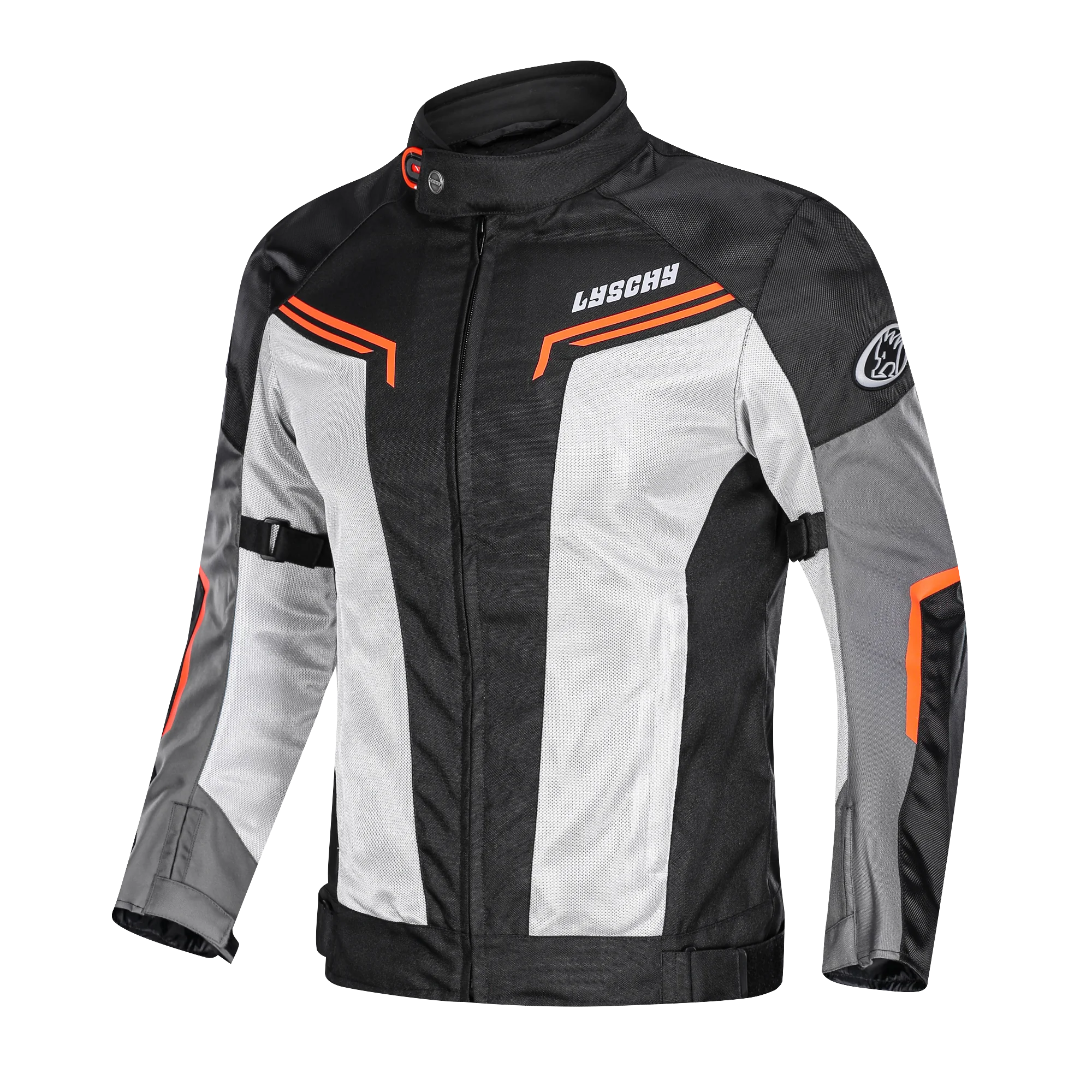 Летняя мотоциклетная куртка LYSCHY 2020 Мужская дышащая Chaqueta сетчатая для езды на