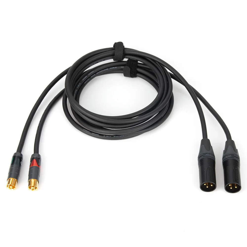 Hifi оригинальный mogami 2549 neutrik штекер ручной работы rca xlr несбалансированный аудио