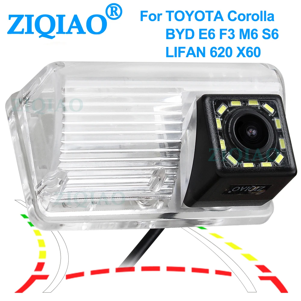 ZIQIAO для TOYOTA Corolla Sedan BYD F3 S6 M6 E6 F3IM livan 620 динамическая траектория парковочная линия