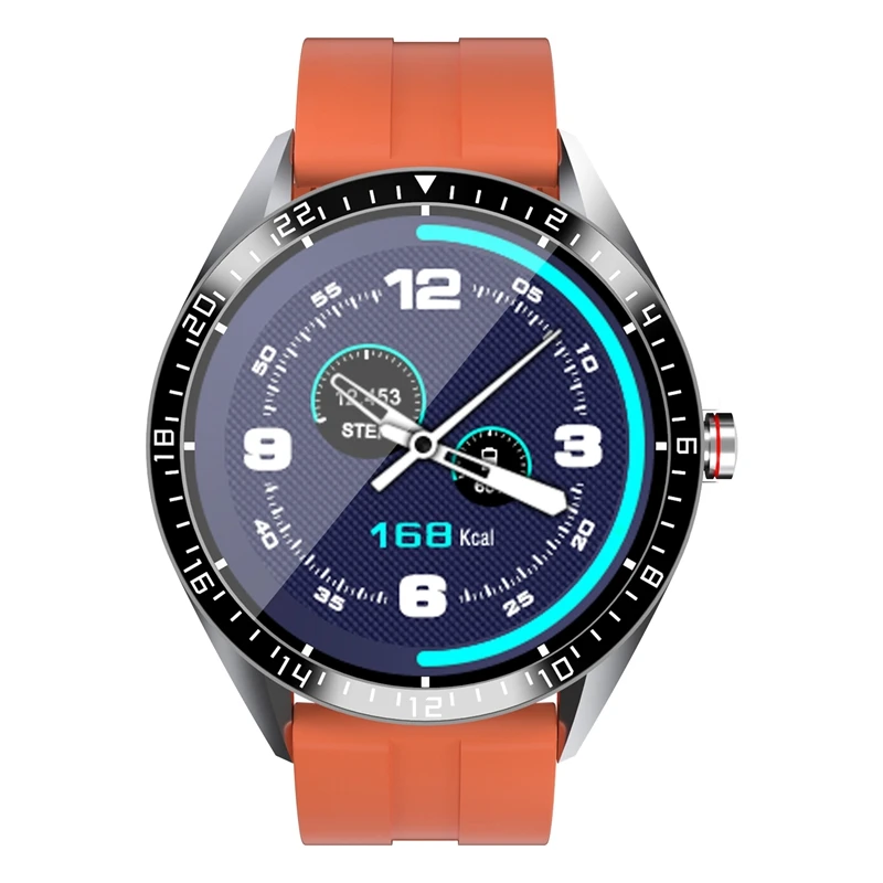 Умные часы GW16 с круглым сенсорным экраном измерением давления и