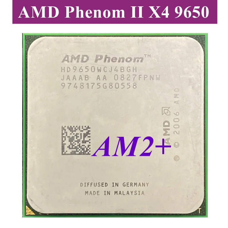 AMD Phenom X4 9650 2 3 ГГц четырехъядерный процессор Центральная покупка AM2 + |