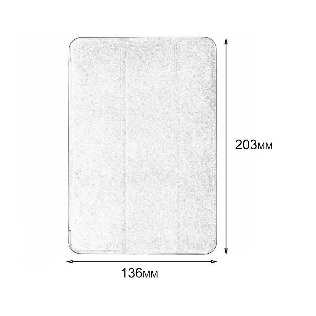Ударопрочный Мягкий силиконовый чехол из искусственной кожи однотонный