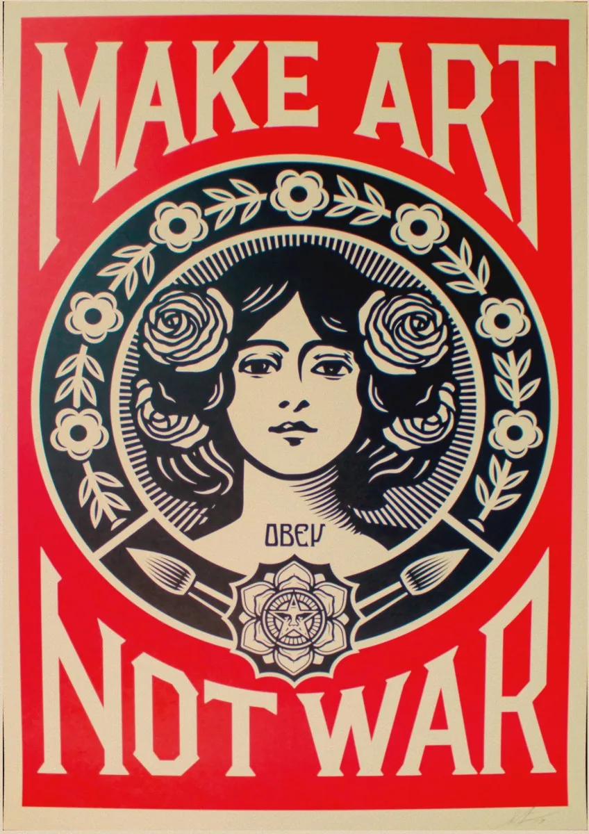 5D сделай сам алмазная живопись-это не война плакат с полной алмазной вставкой в