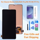 Super AMOLED для Xiaomi Redmi K20 K20 Pro LCD для Xiaomi Mi 9T Mi 9T Pro сенсорный экран дигитайзер панель в сборе запасные части