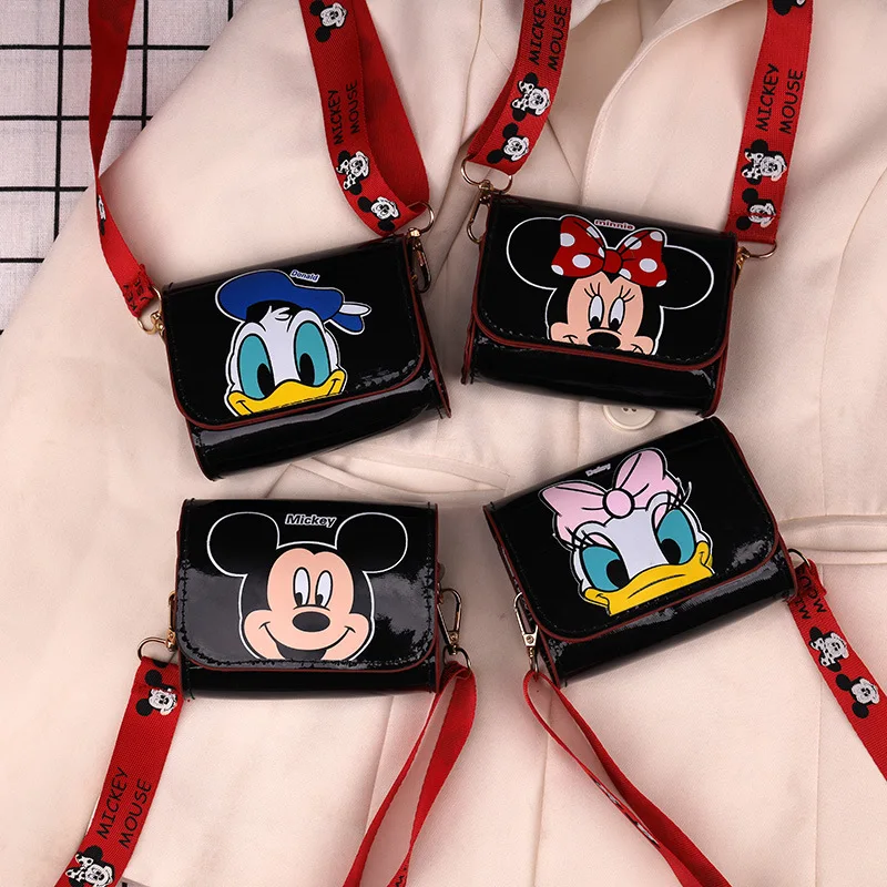 Сумка-мессенджер через плечо из ПУ кожи с изображением мультяшных героев Диснея