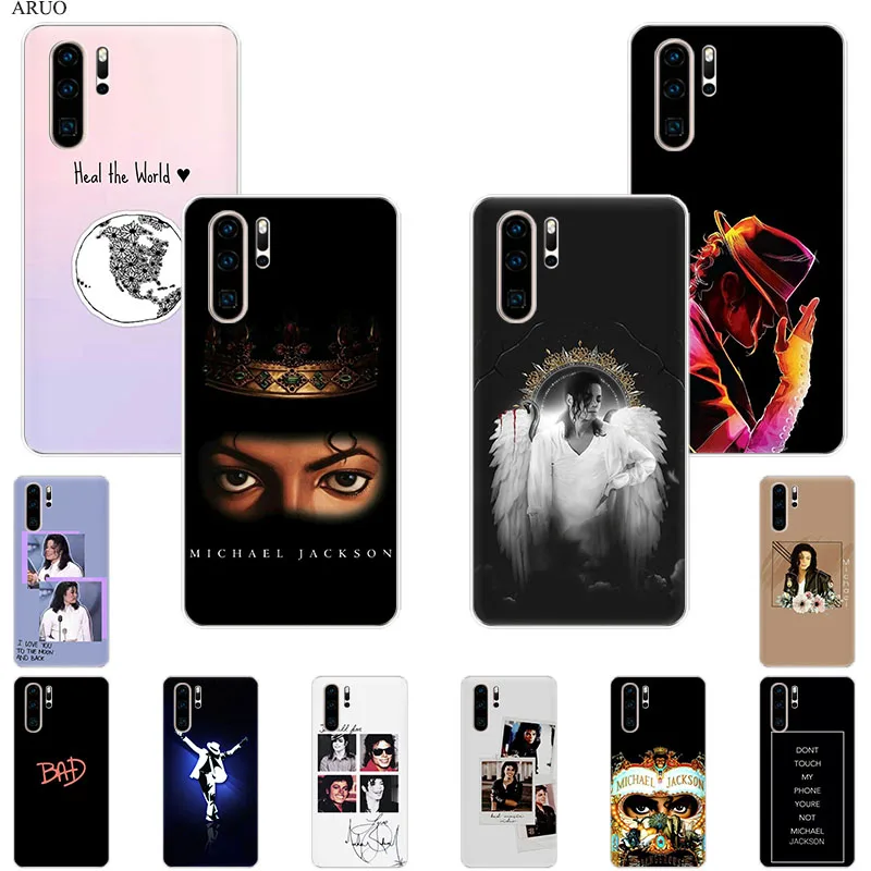 Майкл Джексон мягкий силиконовый чехол из ТПУ для Huawei Y9S Y7P Y6S P40 P30 Pro P20 lite Nova 5t 5 6 4e P
