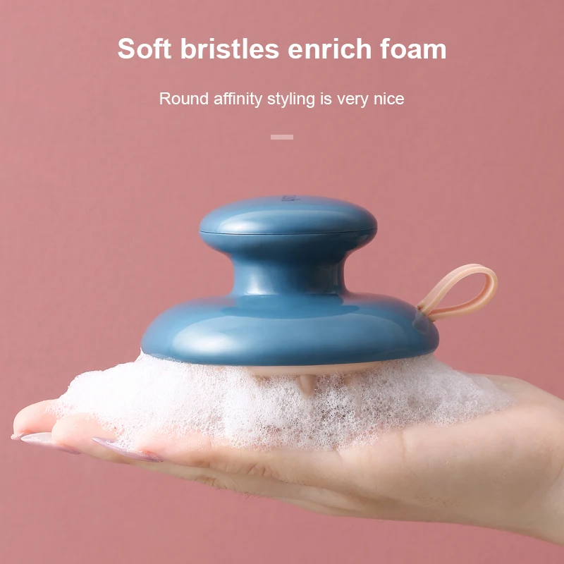 

Силиконовая щетка для мытья волос и мытья волос