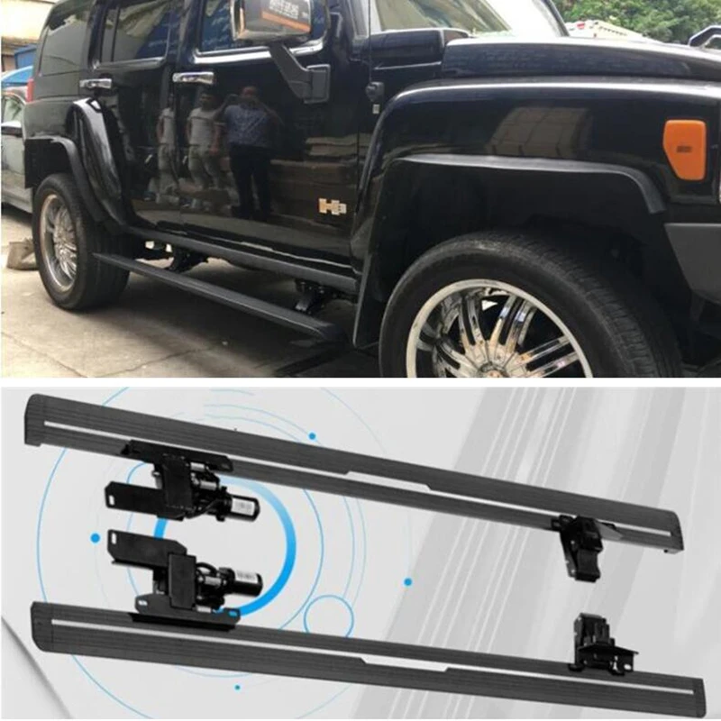Боковые ступенчатые педали для HUMMER H2 H3 электрический двигатель Nerf