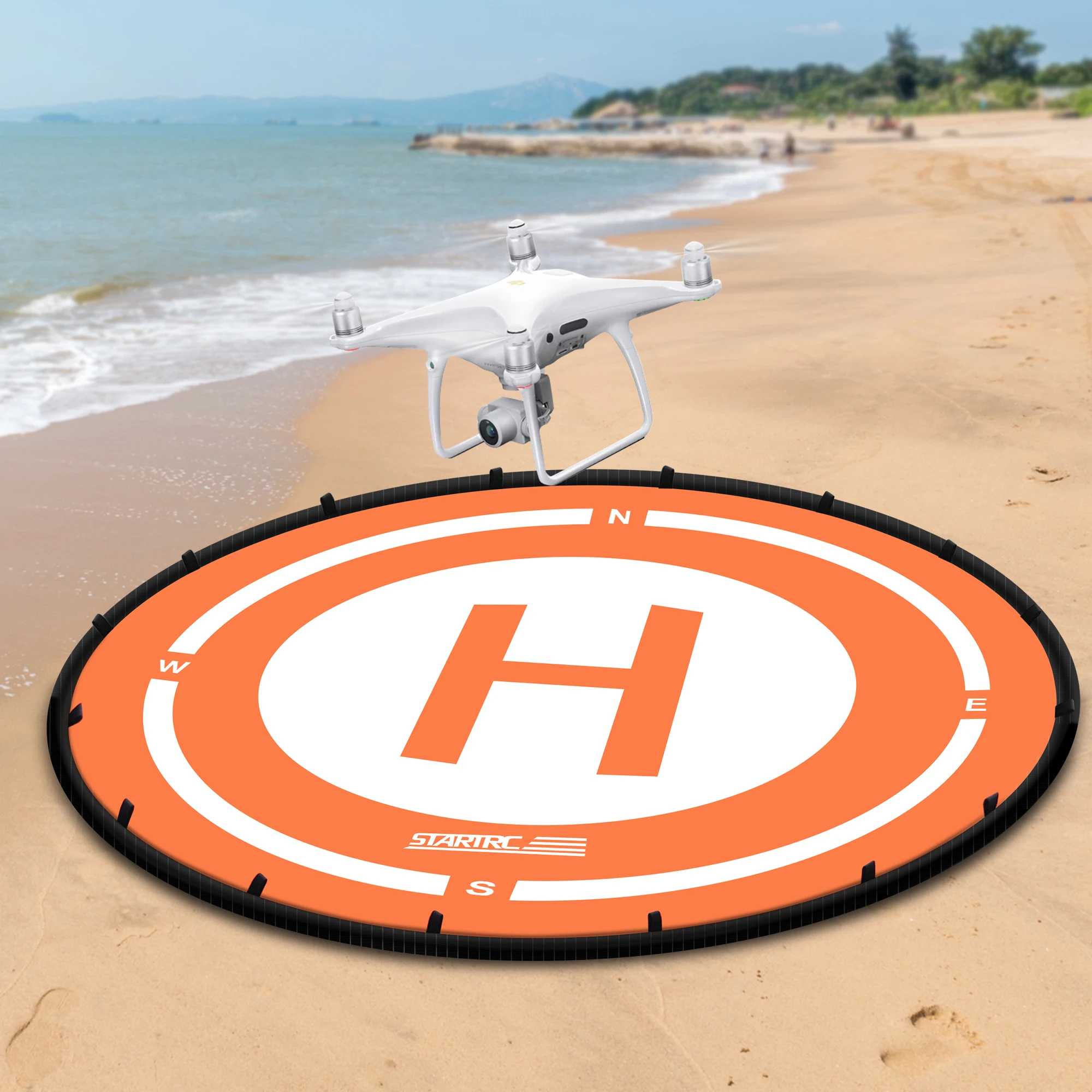 Посадочная площадка STARTRC для дрона универсальный портативный складной фартук