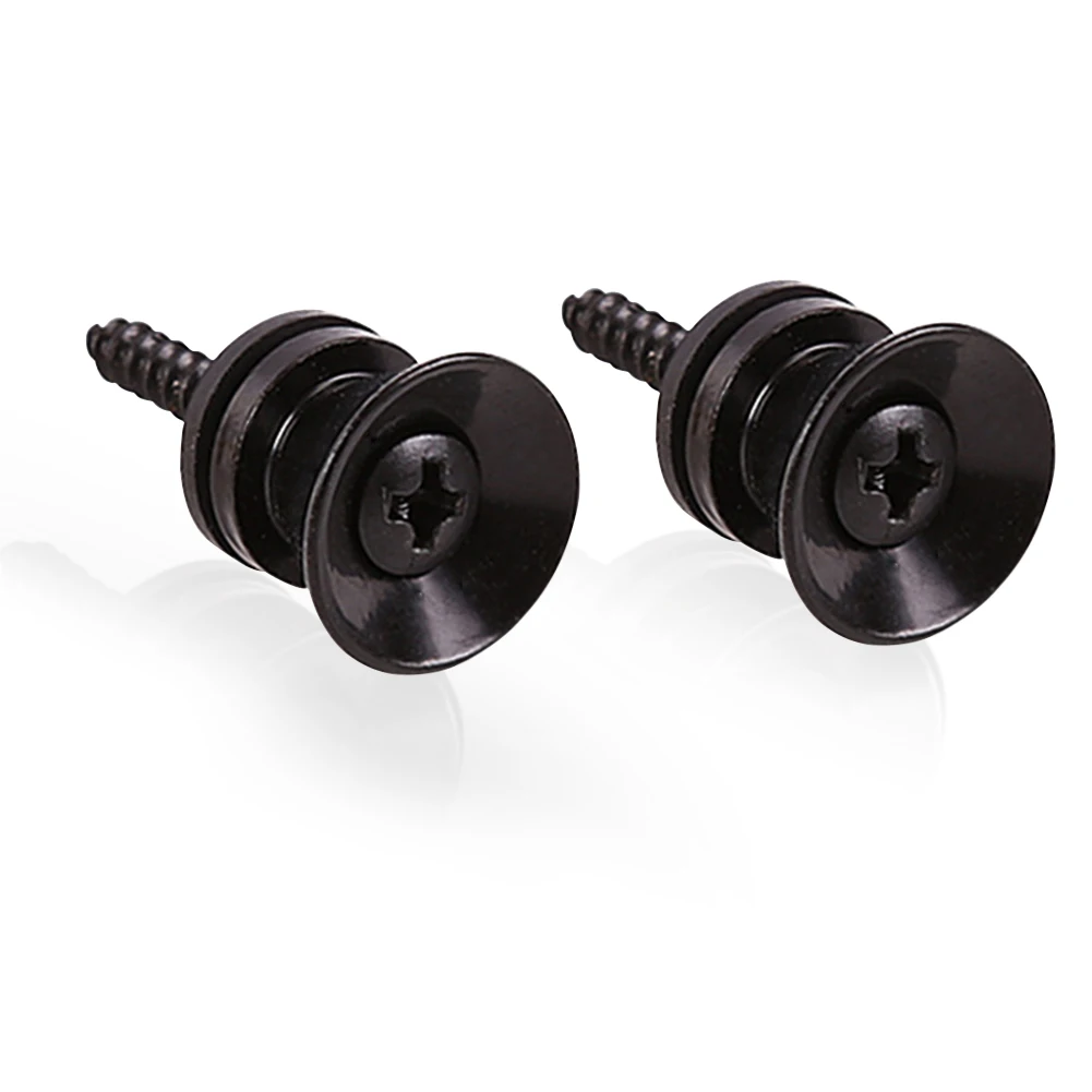 2 stücke gitarre pegs für akustische elektrische bass ukulele gitarre schnalle taste lock pins metall ende locking teile zubehör free g