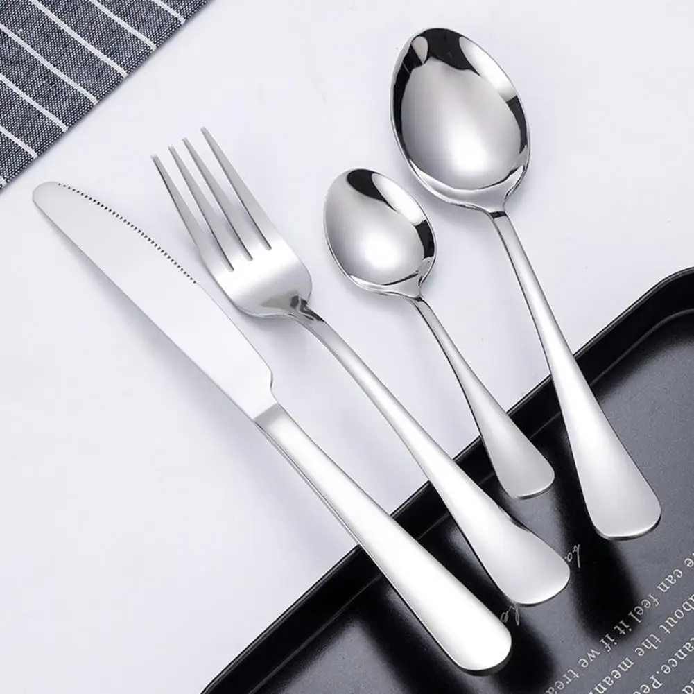 Изысканный 4 шт./компл. Полезная современный набор столовых приборов столовые