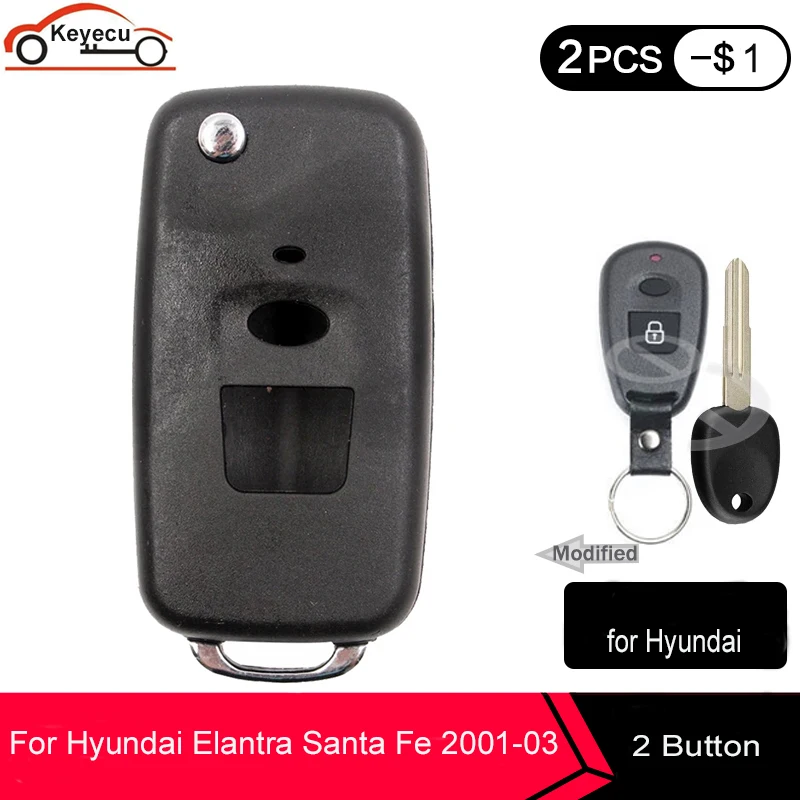 KEYECU Замена новый модифицированный складной/Откидная оболочка ключа