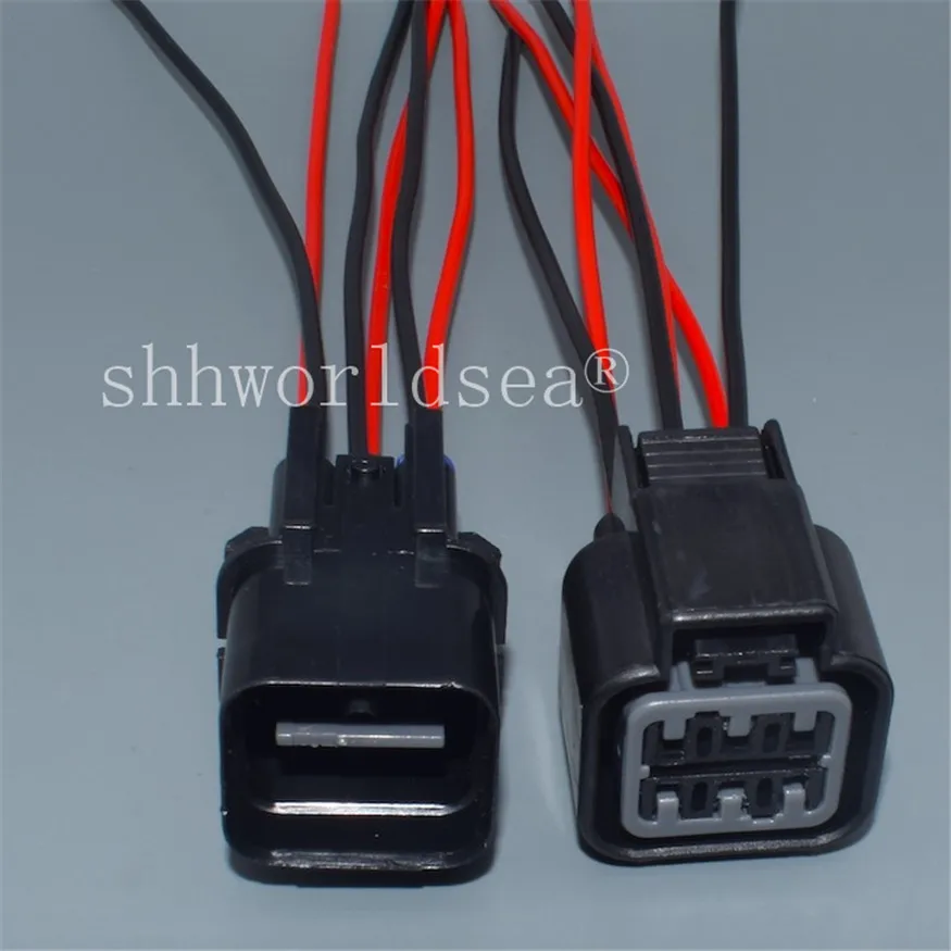Shhworldsea 1pcs 6 Pin car waterproof Electrical Wire connector automotive headlight 6p Head lamp plug PB625-06027 - купить по