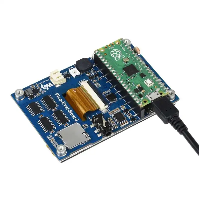 

Overall Evaluation Board Designed For Raspberry Pi Pico,Misc Onboard Components,with Touch screen 65K color IPS resistance