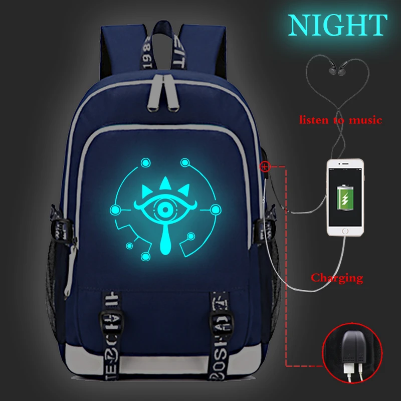 Легенда о Зельде рюкзак подростковый ребенок мальчики девочки школьная сумка