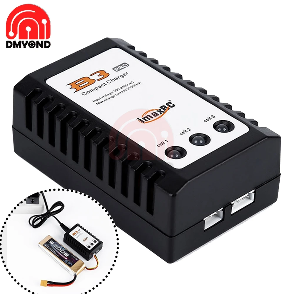 AC100V-240V EU/US Plug Balanced Battery Charger IMaxRC IMax B3 Pro Compact 2S 3S Lipo for RC Helicopter | Инструменты