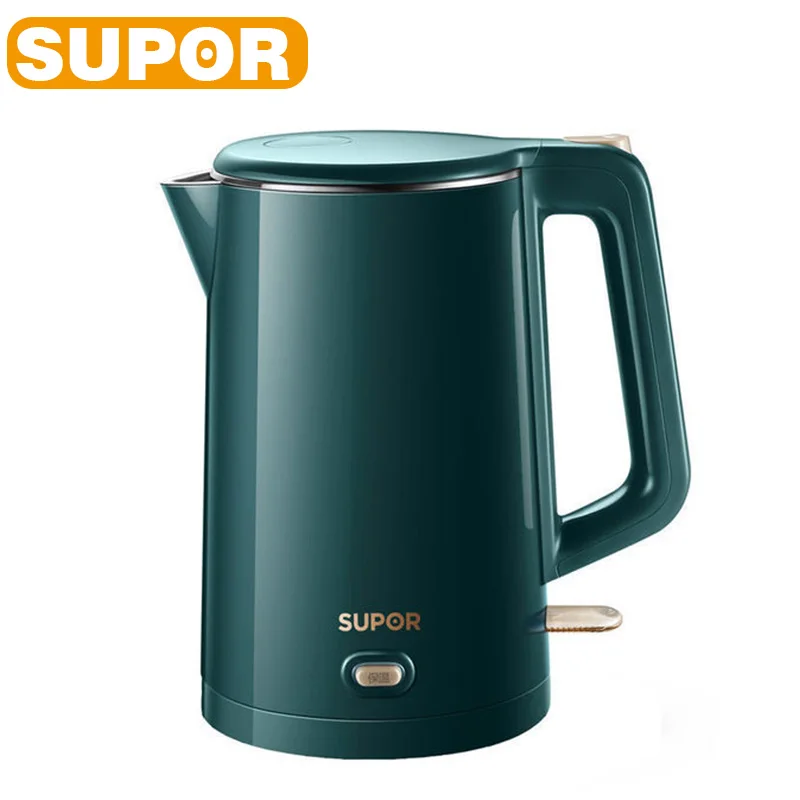 

SUPOR Electric Kettle 1.5L Food Grade Stainless Steel Energy-saving Electric Kettle Overheating Protection Kitchen Appliances