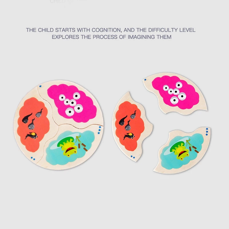 

Children's Puzzle Jigsaw Puzzle Kindergarten Baby Early Education Cognitive Intelligence Development
