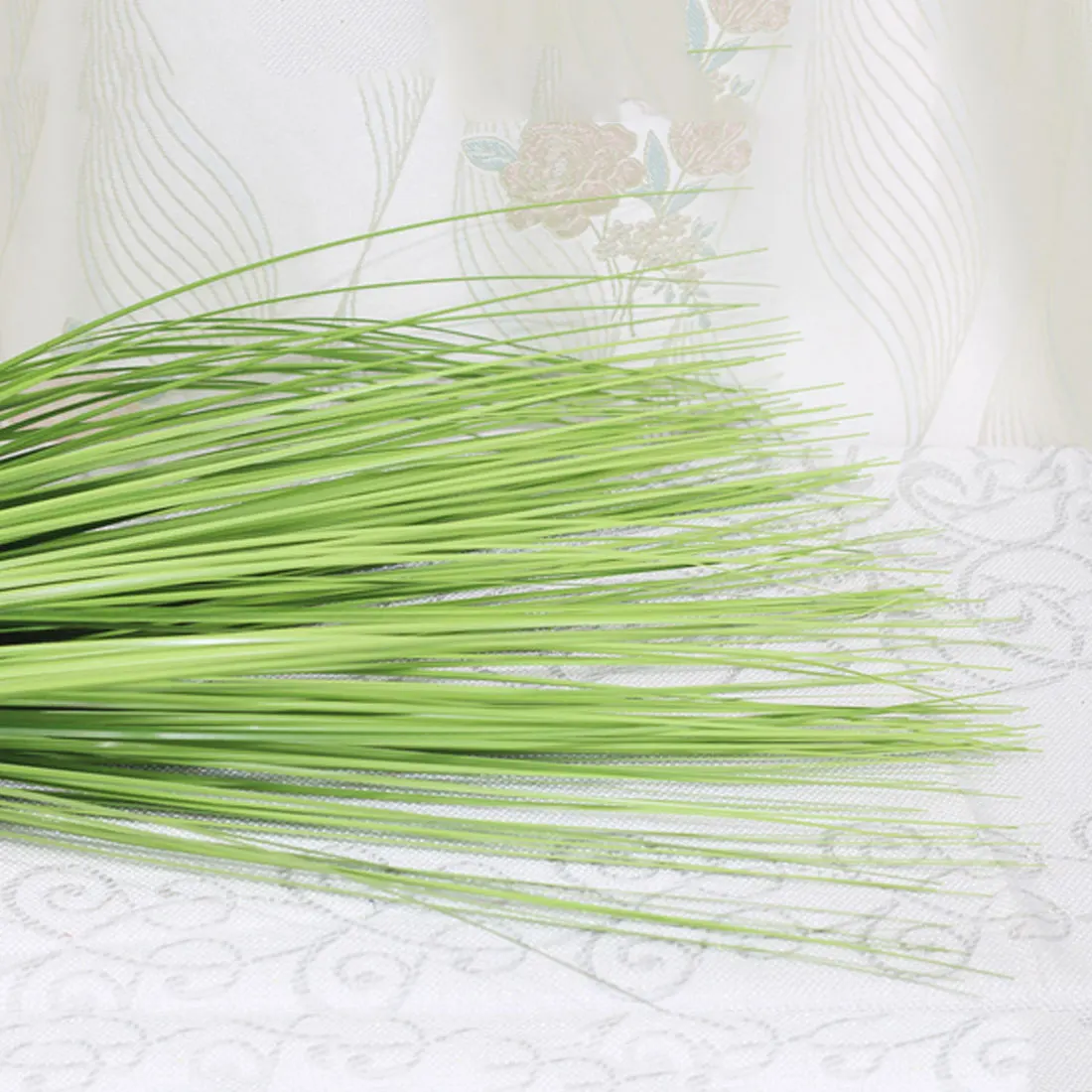 

Simulation plant simulation green onion grass simulation leaf plastic grass silk flower decoration lawn engineering plant