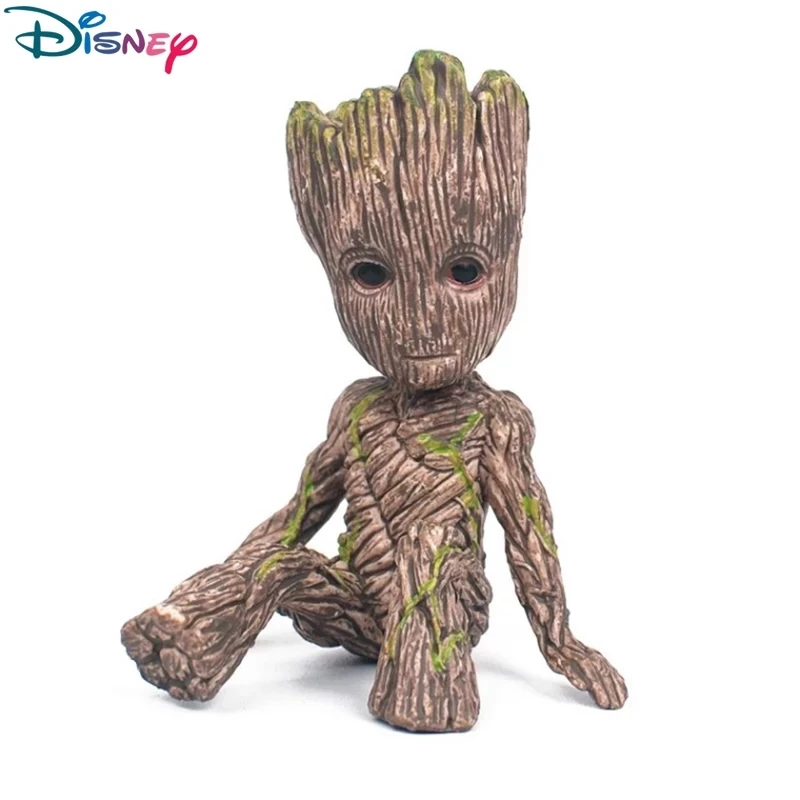 

6CM Tree Man Groot Action Disney Figure Model Marvel Avengers Mini Toys Toys Guardians Of The Galaxy Figure Sitting Groot Toys