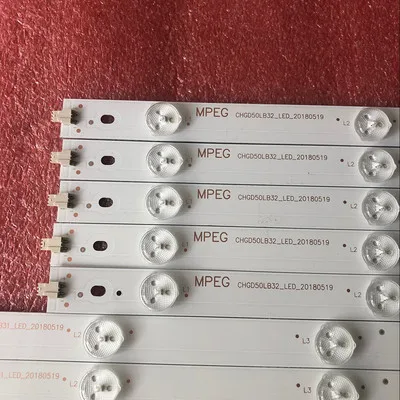 

11led LED strips for Chong hong 50D2060G 50D3F 50A1 50S1 50D3700I LED50D2000I 1set=10pcs