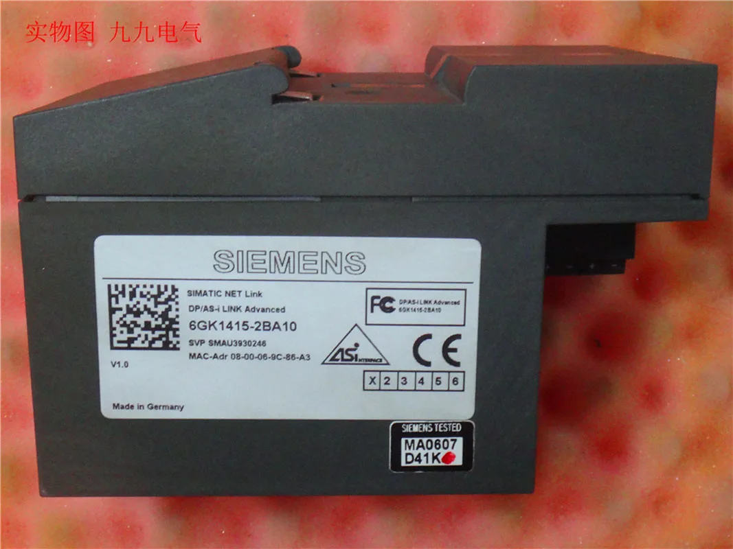 Siemens 6GK1415-2BA10 Simatic сетчатая ссылка используемая в хорошем состоянии - купить по