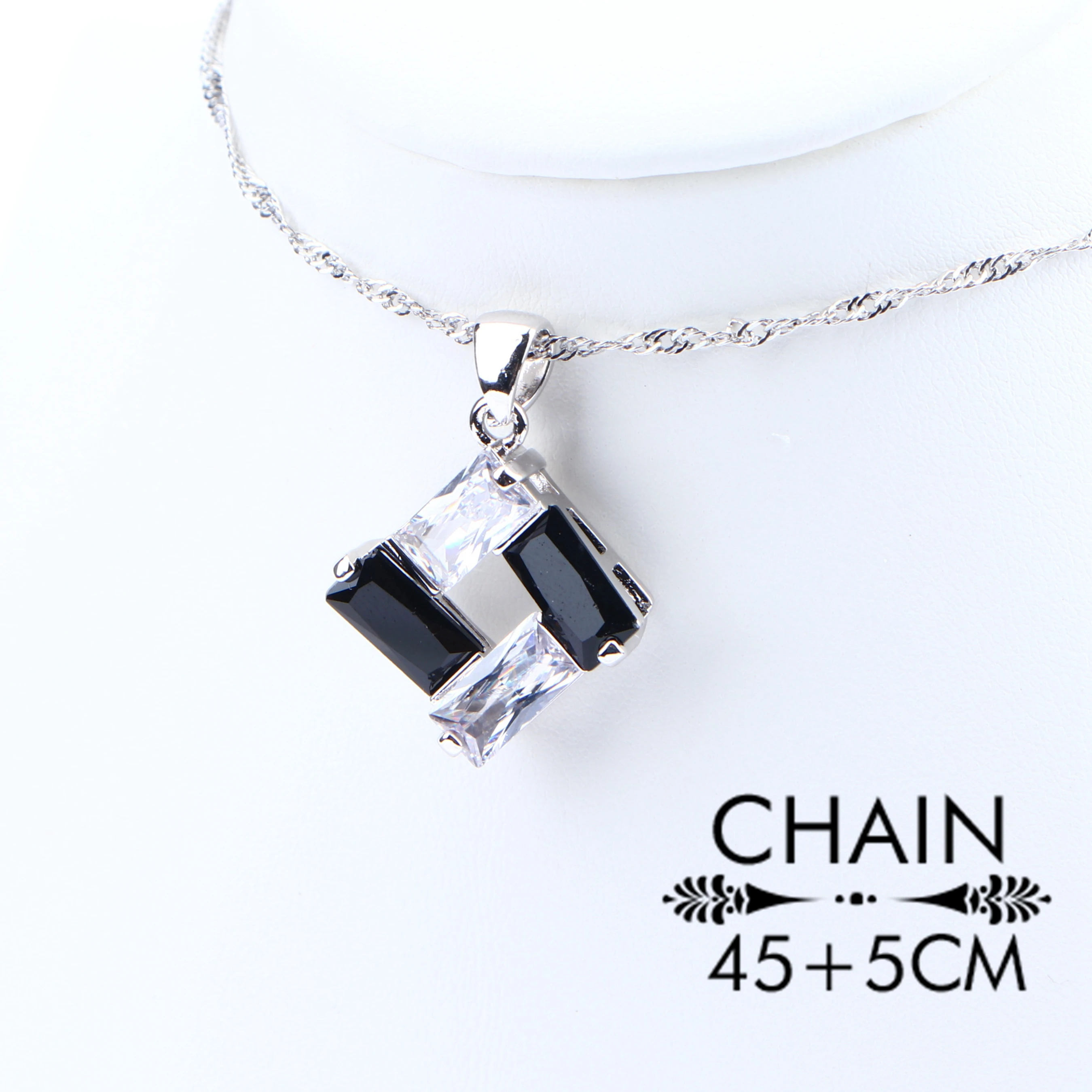 Женский комплект из колье серёг и браслета серебра 925 пробы | Украшения