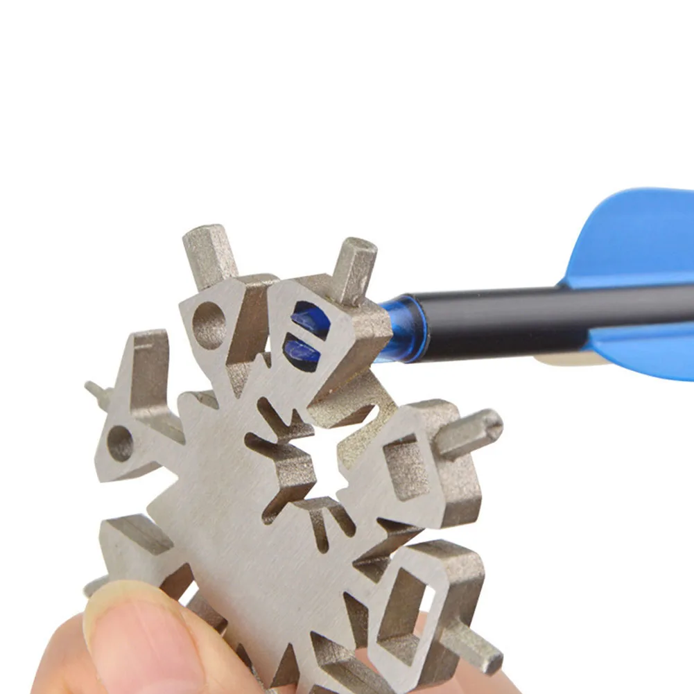 С кольцом для ключей гаечный ключ Nock Регулировка стрельбы из лука нержавеющая