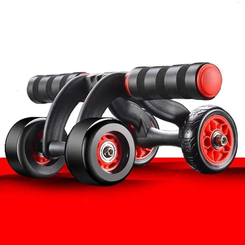 

Ролик Ab Roller 3/4, тренажер для брюшной мышцы, тренажерный зал из АБС-пластика, упражнения для потери жира, домашнее фитнес-оборудование, заднее ...